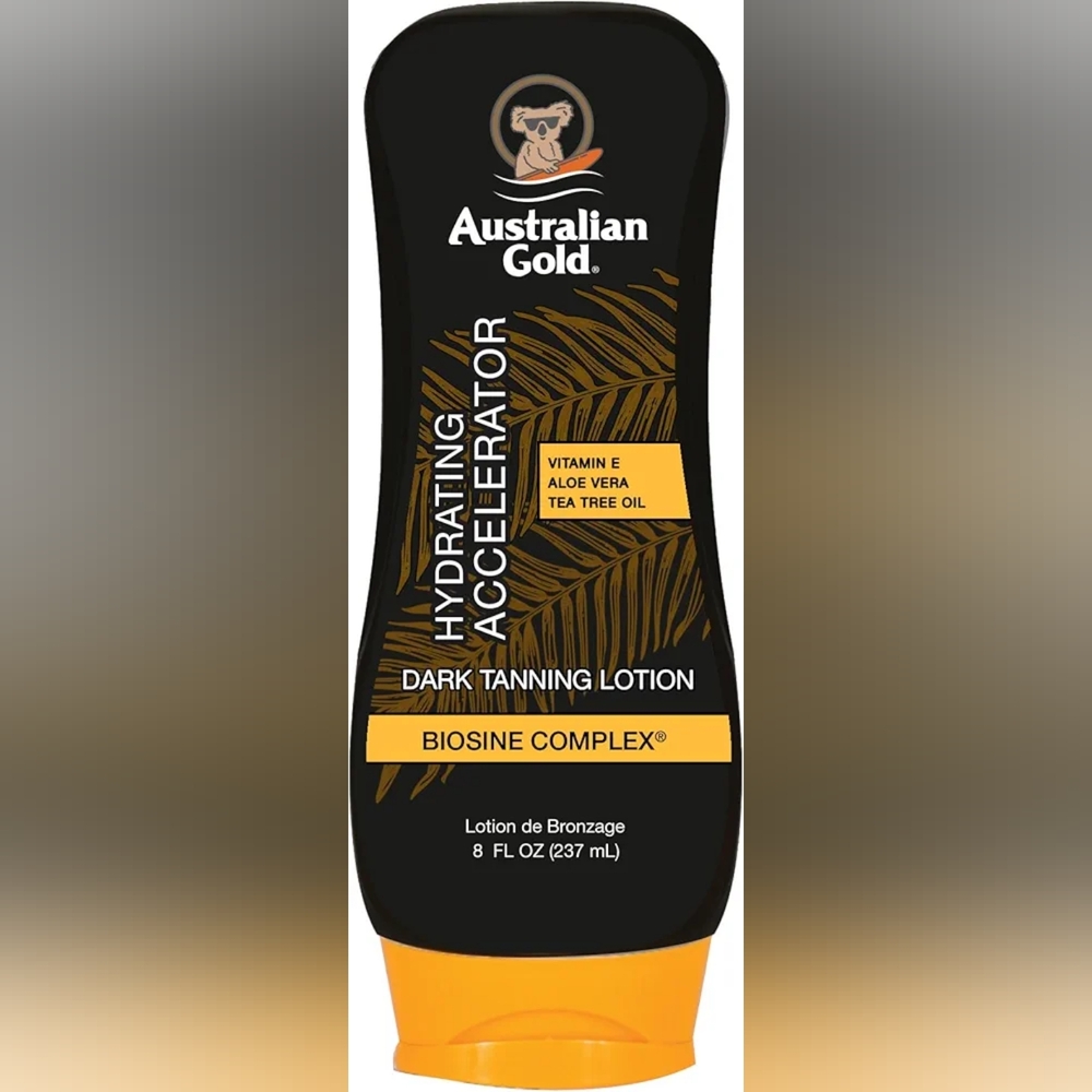 Australian Gold Dark Tanning Accelerator Lotion 2020 Formula Classic Cocoa Dream